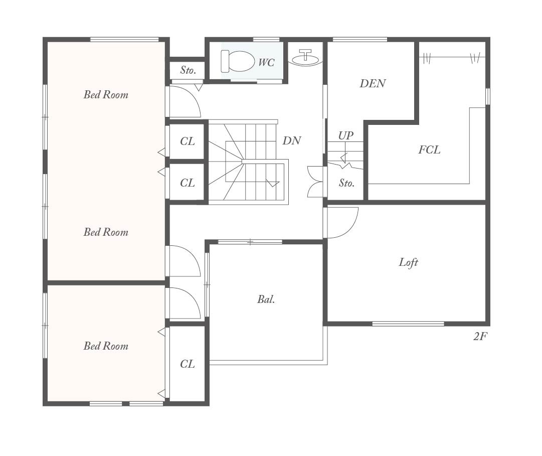 お母様との暮らしも、趣味の楽しみも全部叶えた、シック＆モダンな二世帯の家。