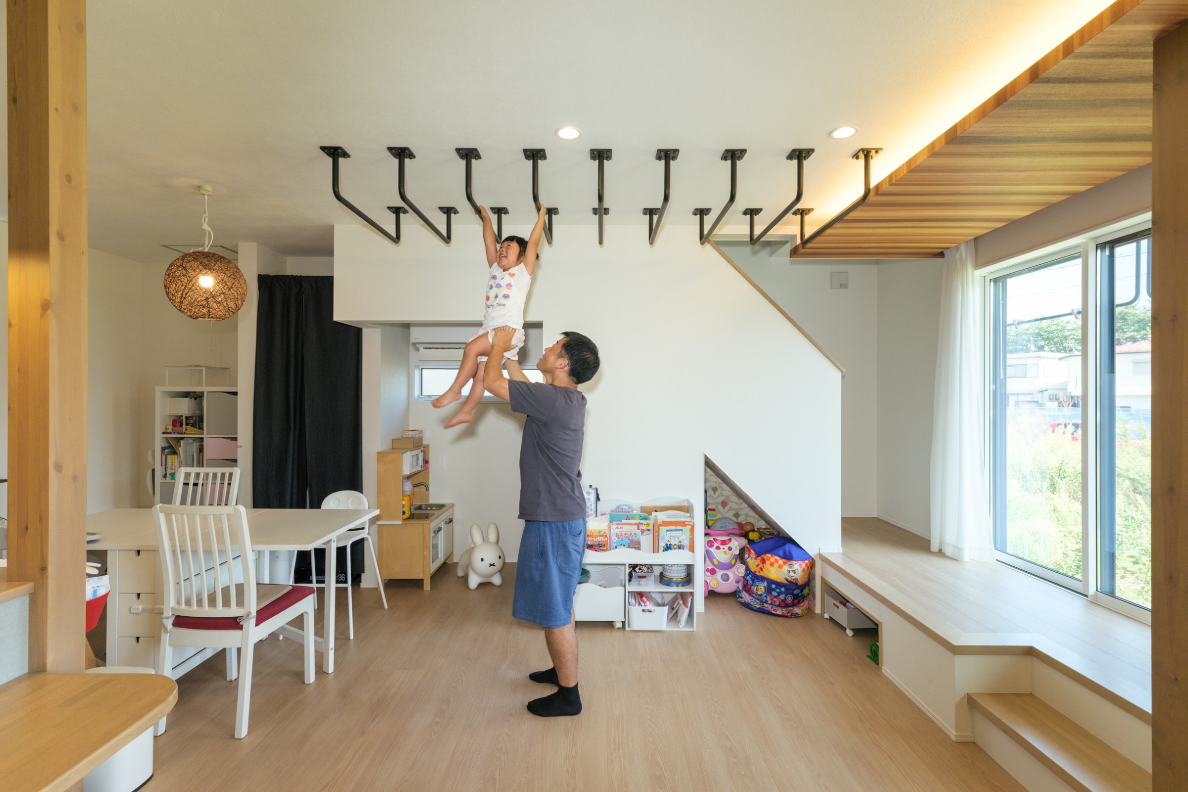 アクティブに過ごせるトレーニングスペース