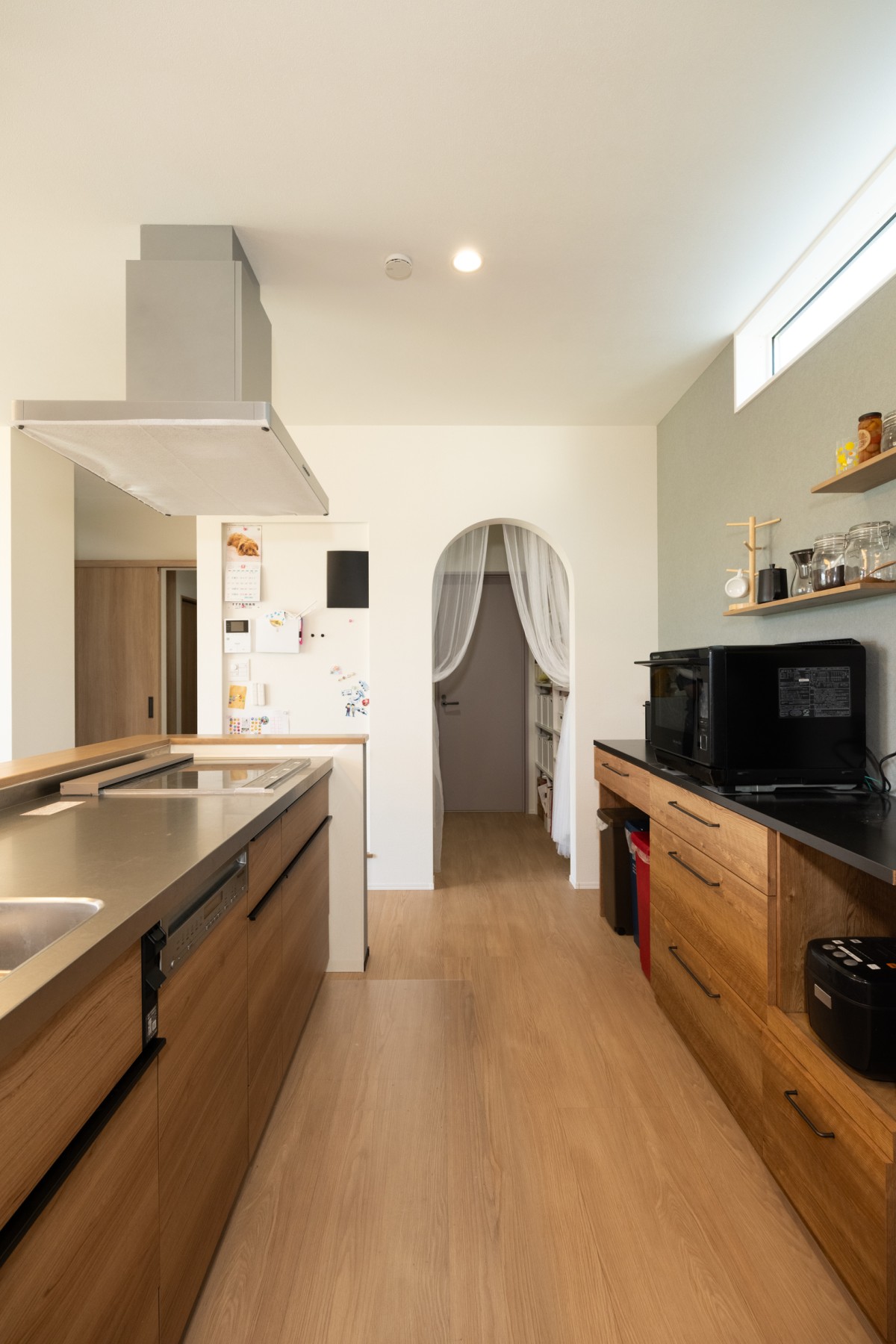 片づけしやすい、充実の収納スペース