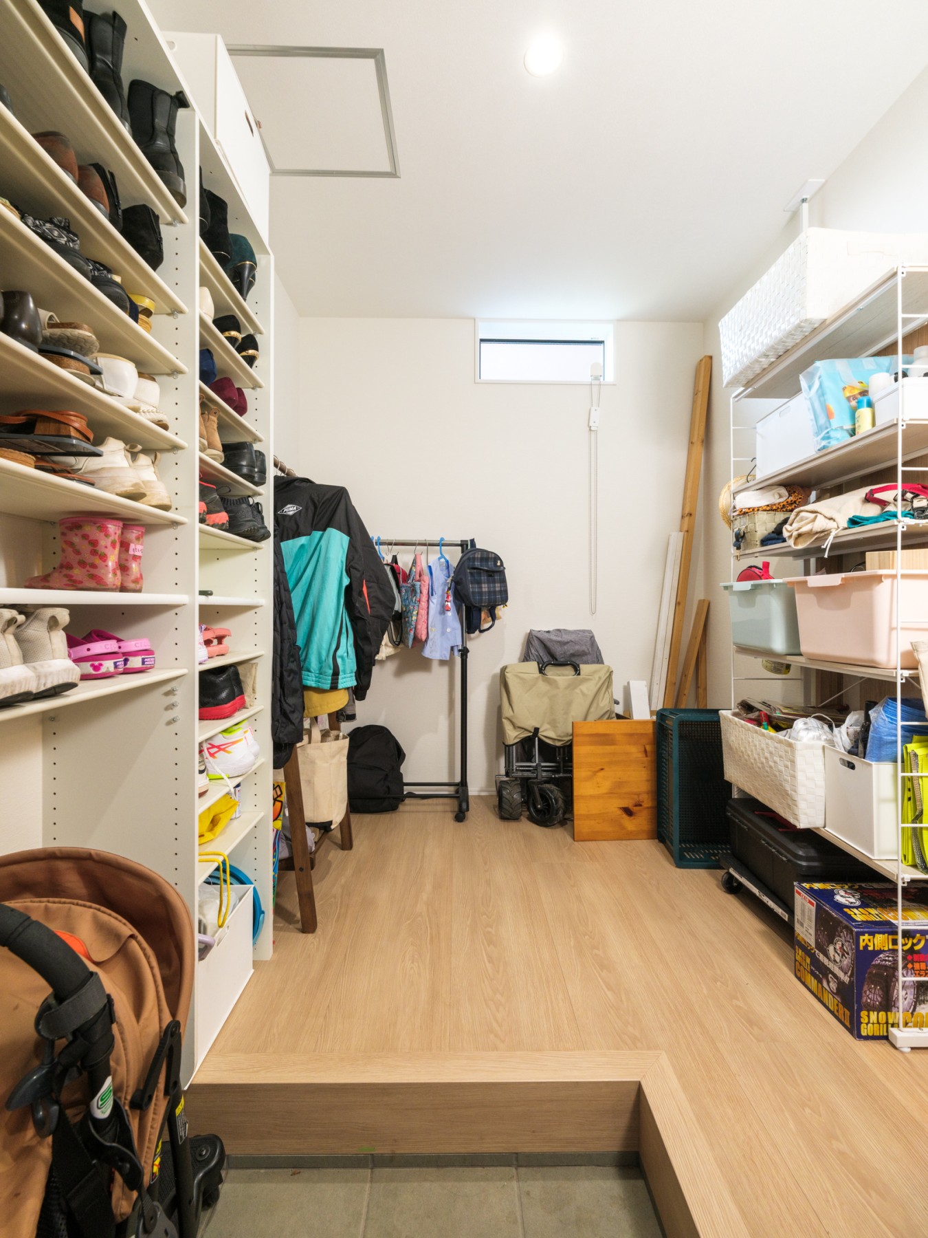 2way動線の玄関ホール