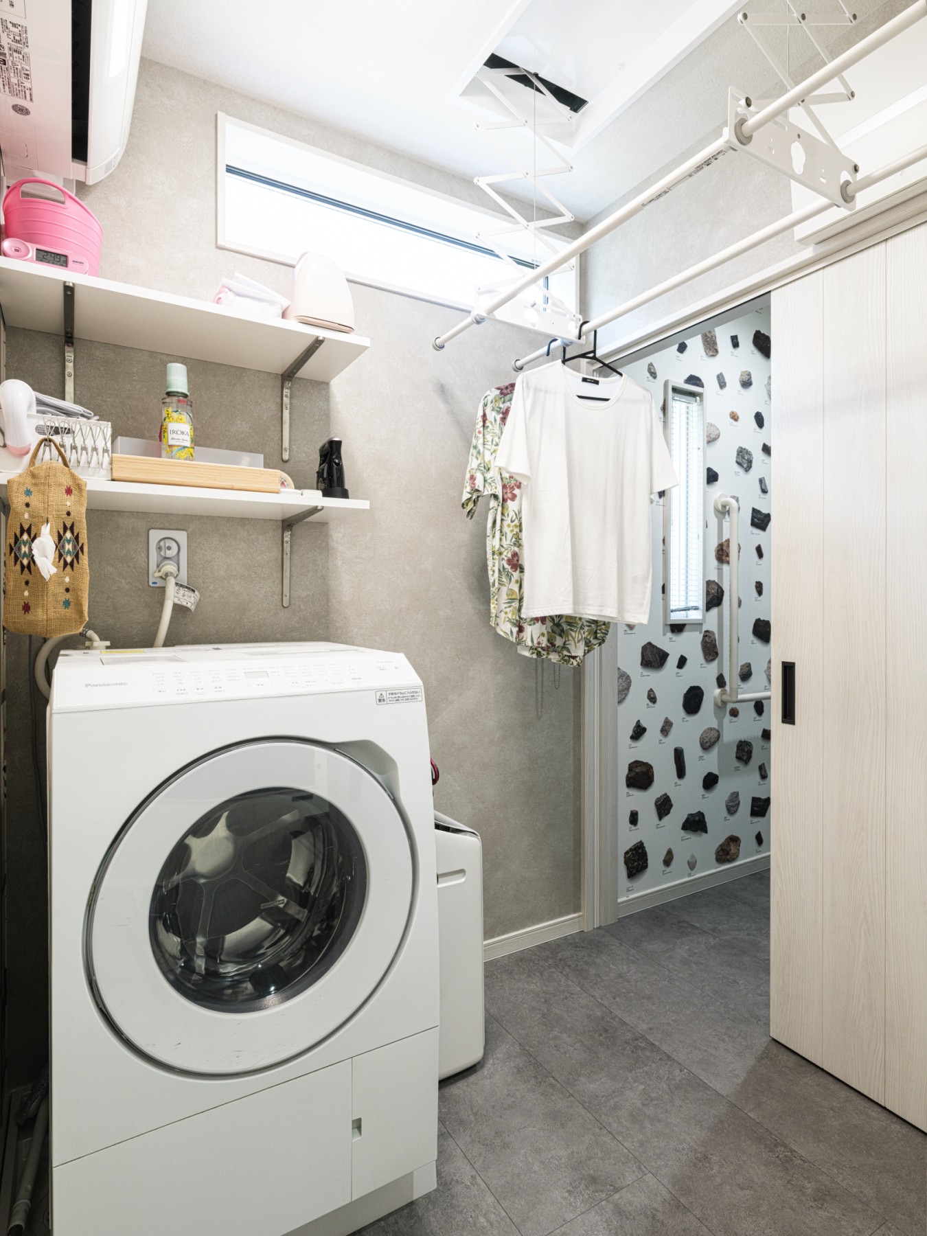 洗う・干す・しまうが一連で完結！高タイパのランドリールーム