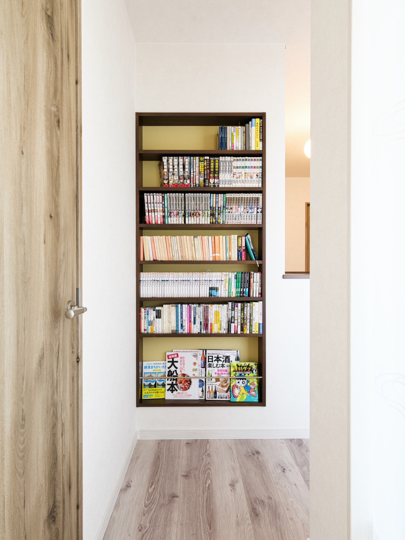 本棚付きファミリーライブラリー