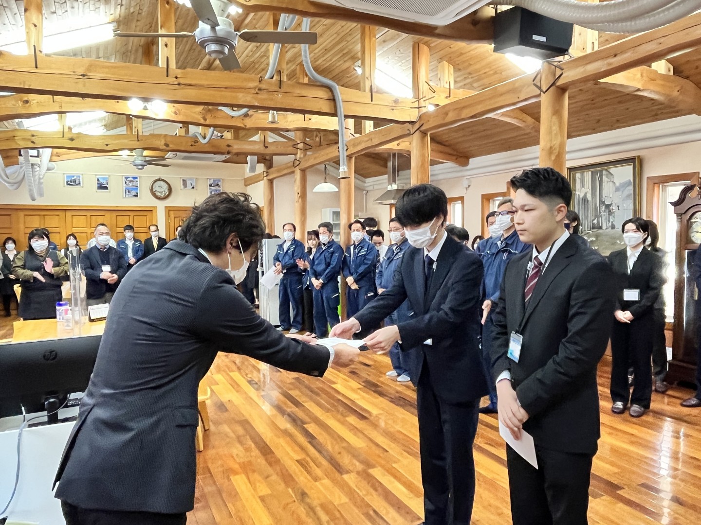 2023年度 アオイ建設入社式を開催しました。